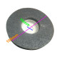 Nỉ xám nắp nhựa 100mm